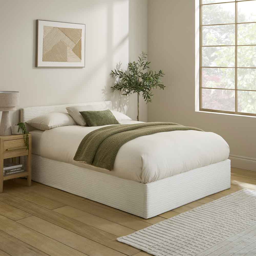Modern Small Double Fabric Beds UK Sale